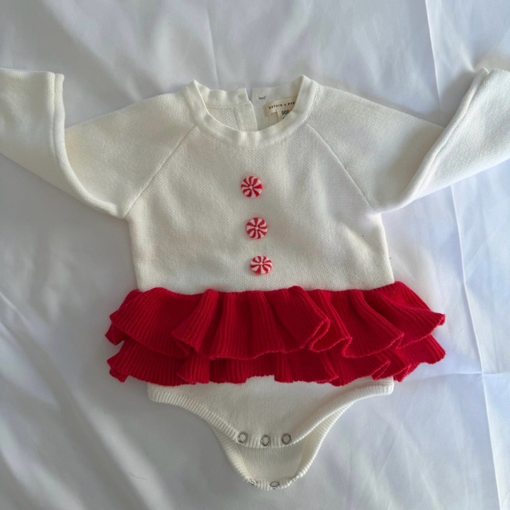 Before and Ever Holly Dolly Romper size 0-3m baby girl